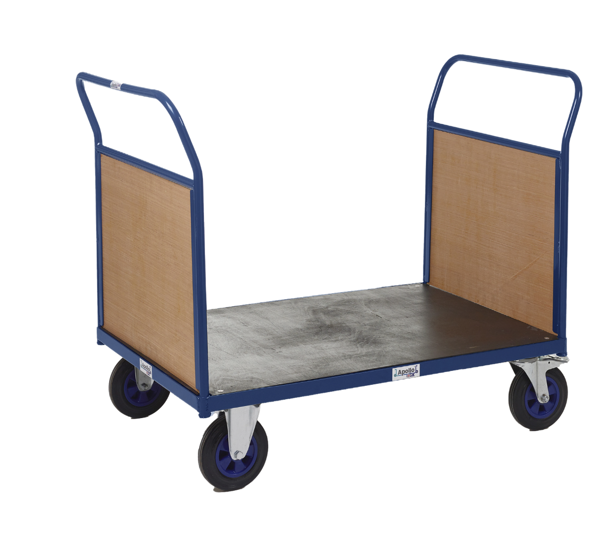 Apollo UK Double End Timber Platform Truck