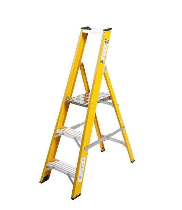 Lyte Magnastep NGFBPM Heavy Duty Glass Fibre Platform Stepladders