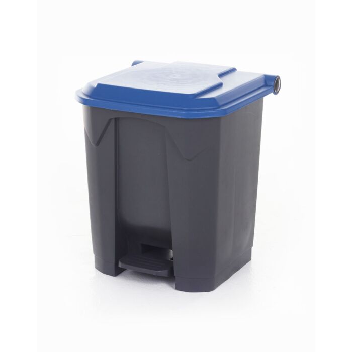 Pedal Recycling Bin With Coloured Lids