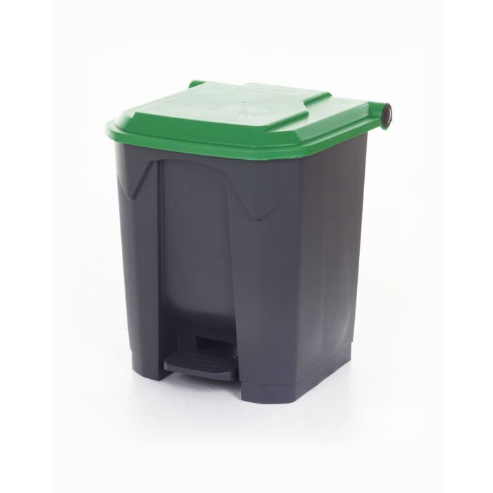 Pedal Recycling Bin With Coloured Lids
