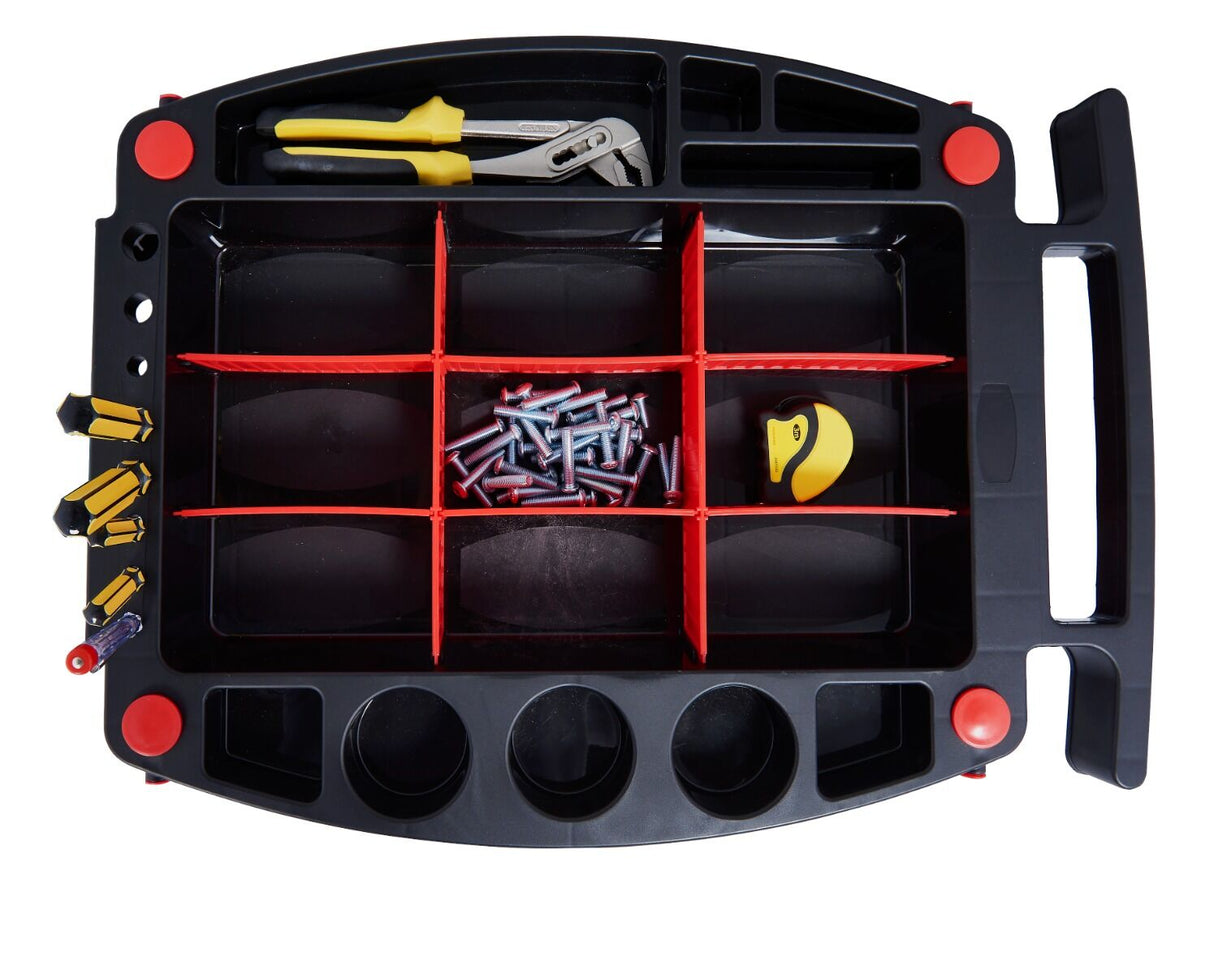 ProPlaz Handy Folding Compartment Shelf Trolley