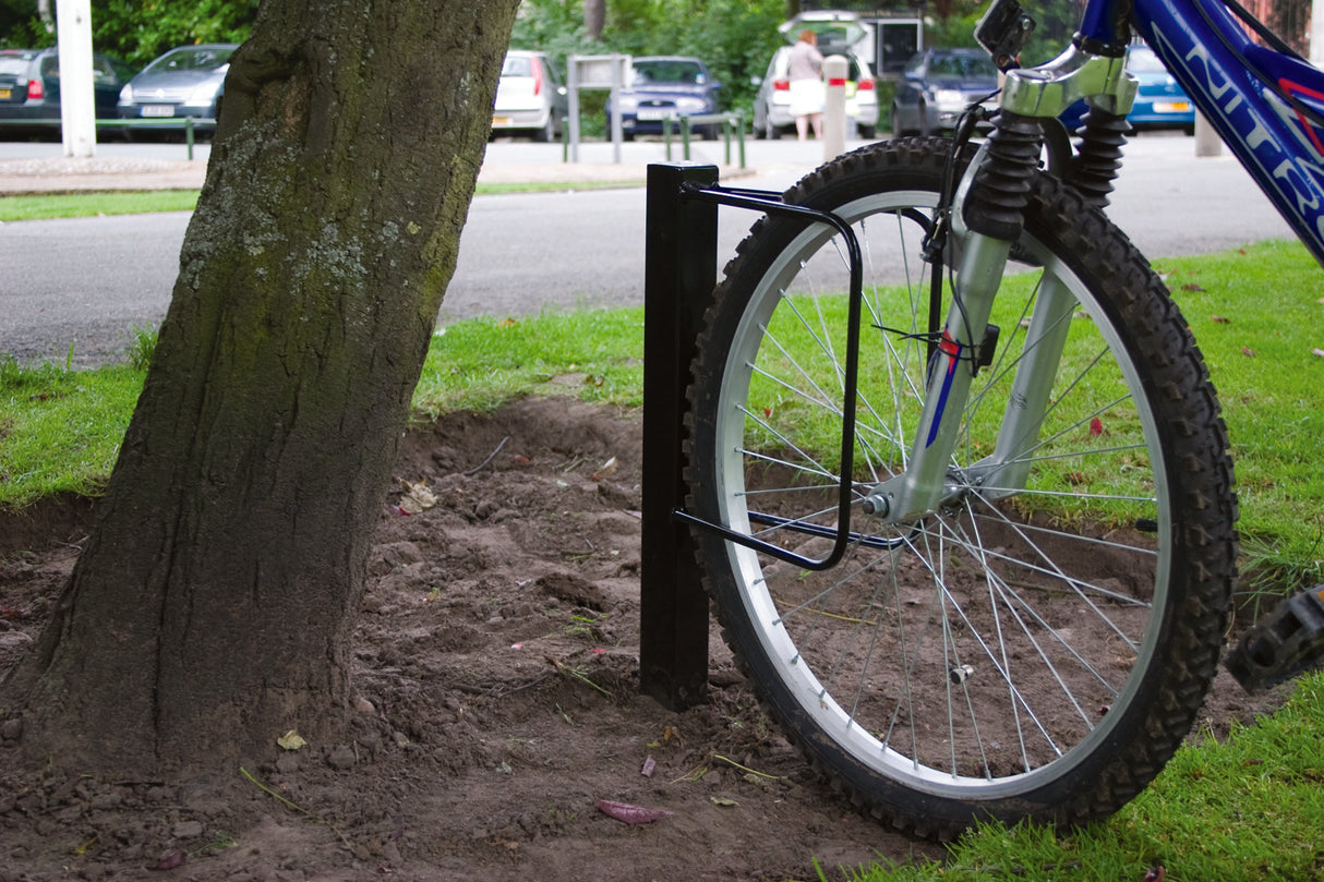 60 Degree Wall Mounted Bike Rack