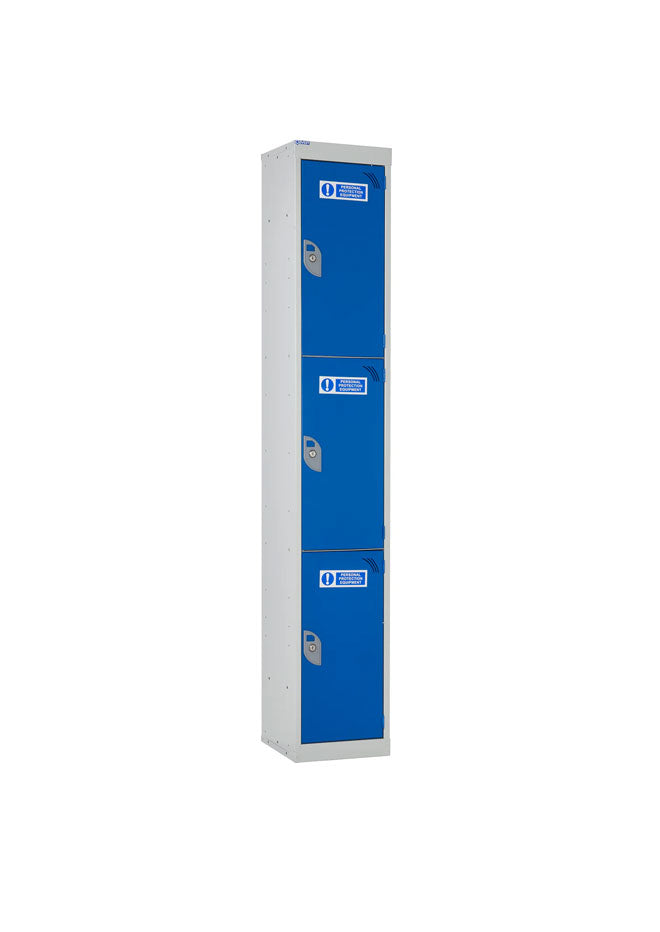 Three Compartment PPE Lockers