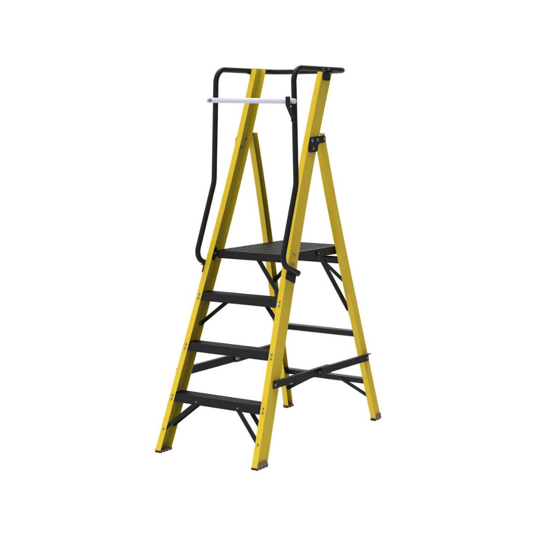 Fibreglass Protect 360 GRP Platform Step Ladder