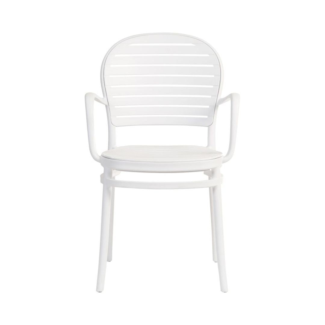 Skandi Café White Chairs (2 Pack)