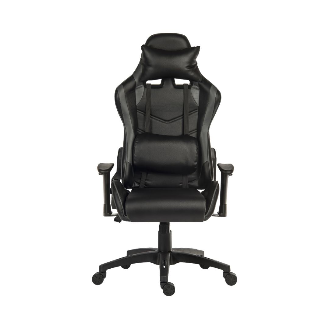 Yokohama Black PU Padded Gaming Style Chair