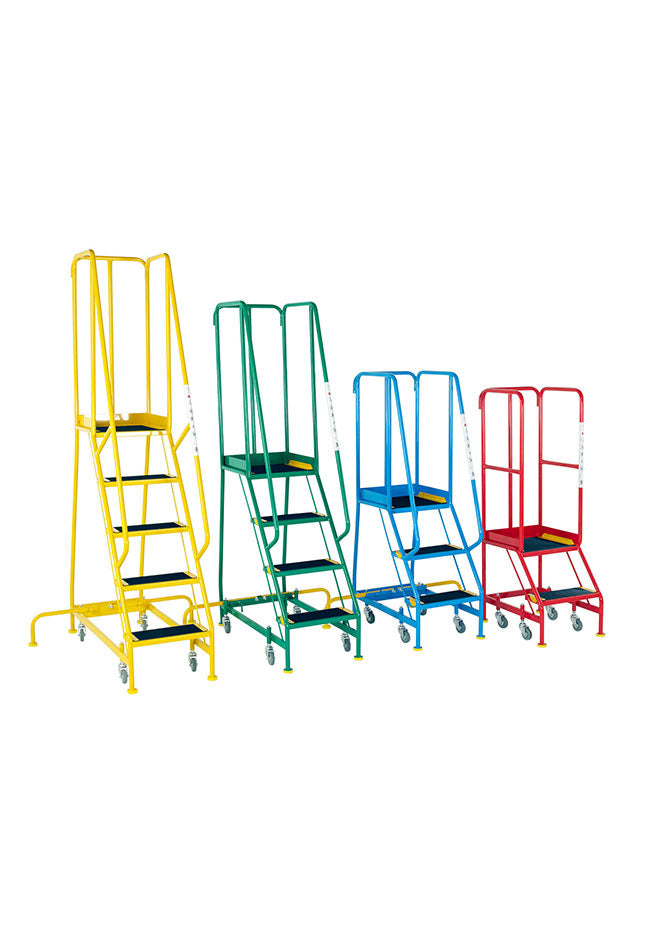 Steptek BS Spring Loaded Narrow Aisle Warehouse Steps