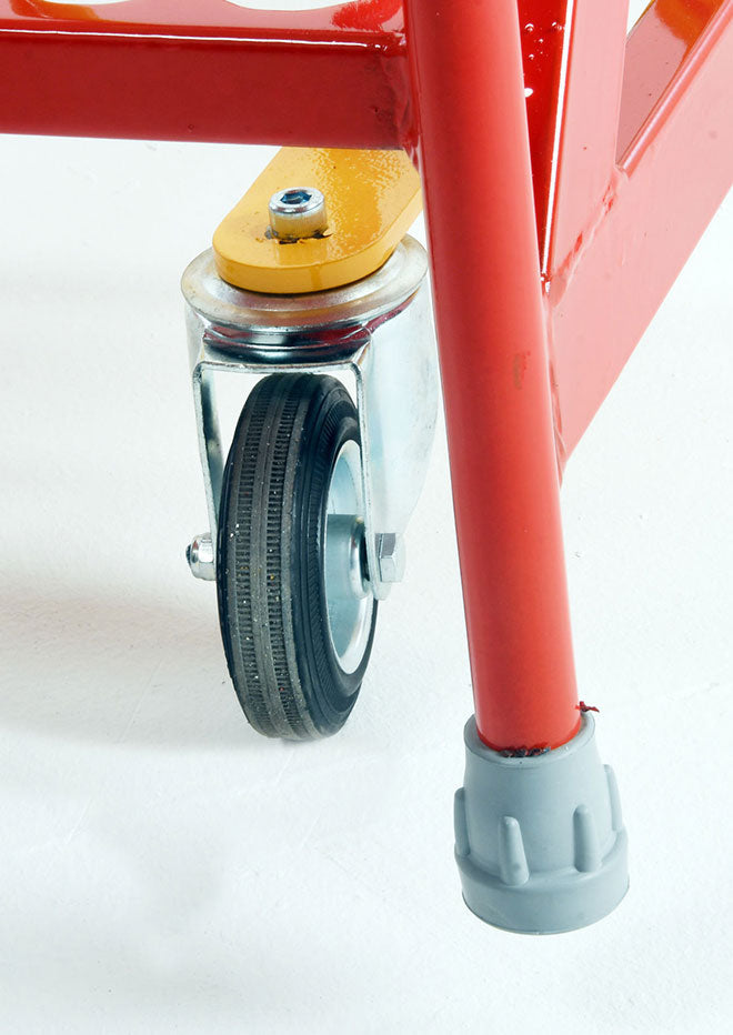 Steptek BS Certified Quality Red Industrial Warehouse Steps