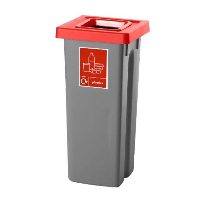 Recycling Bins With Coloured Lids