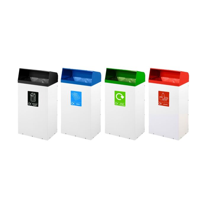 Steel Open Top Recycling Bins