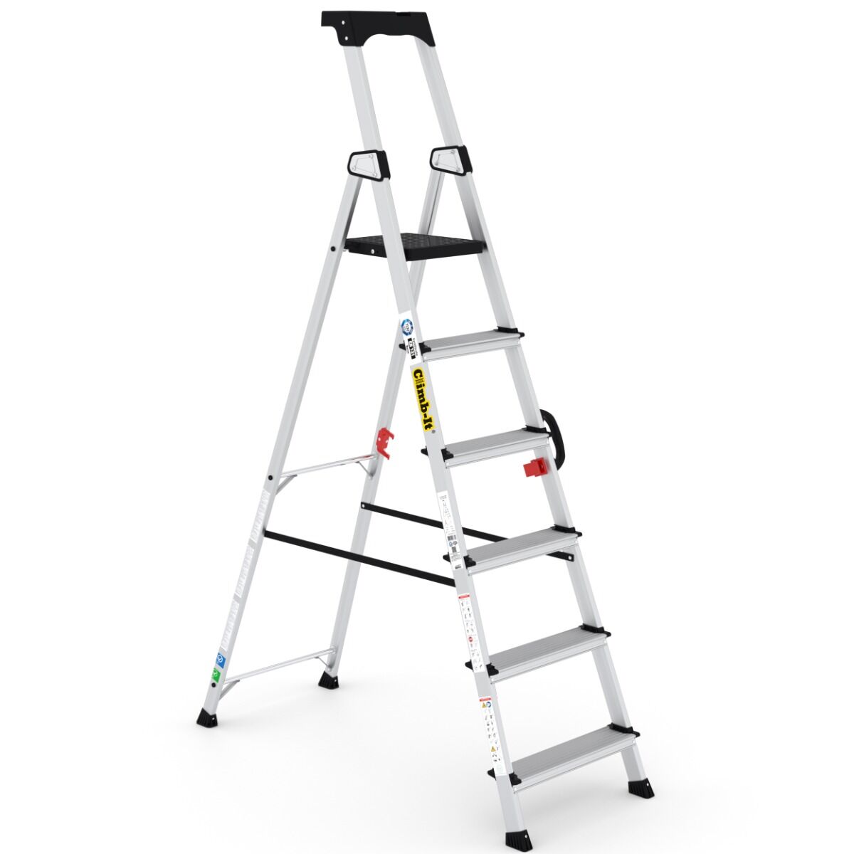 Climb It Professional Step Ladder With Carry Handle