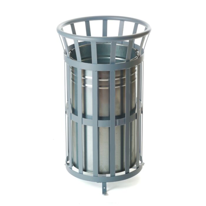 Outdoor Open Top Steel Bins