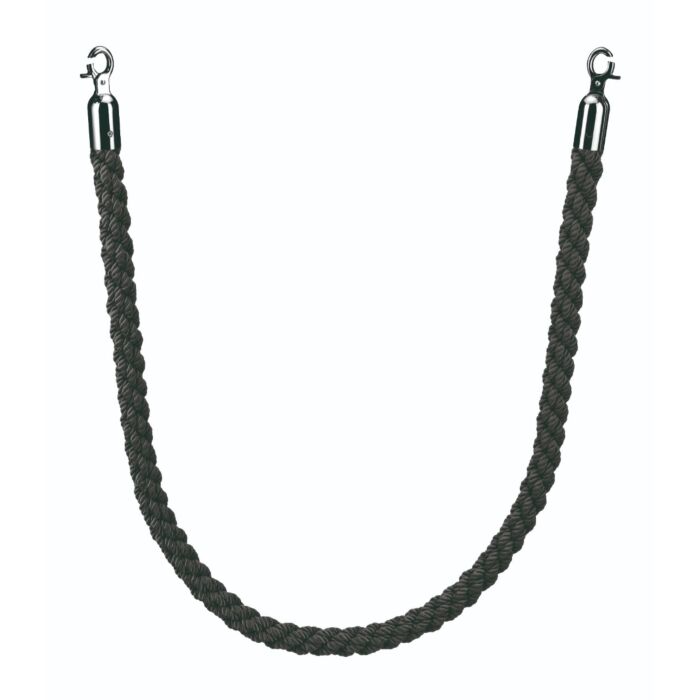 Obex Ball Head Steel Post Rope Barriers
