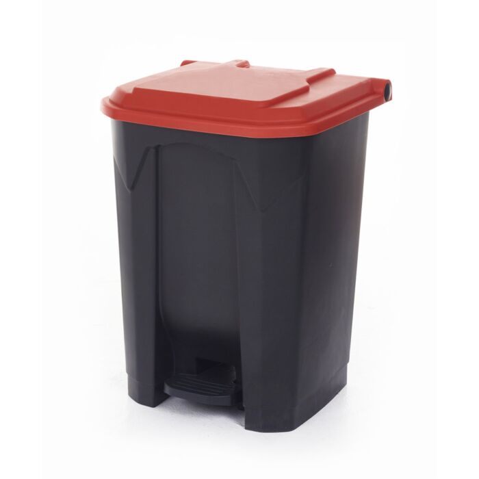 Pedal Recycling Bin With Coloured Lids