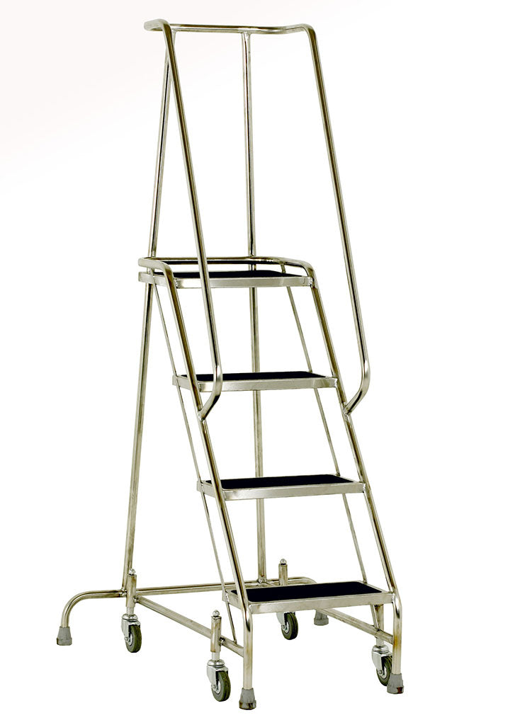 Steptek Stainless Steel Mobile Step