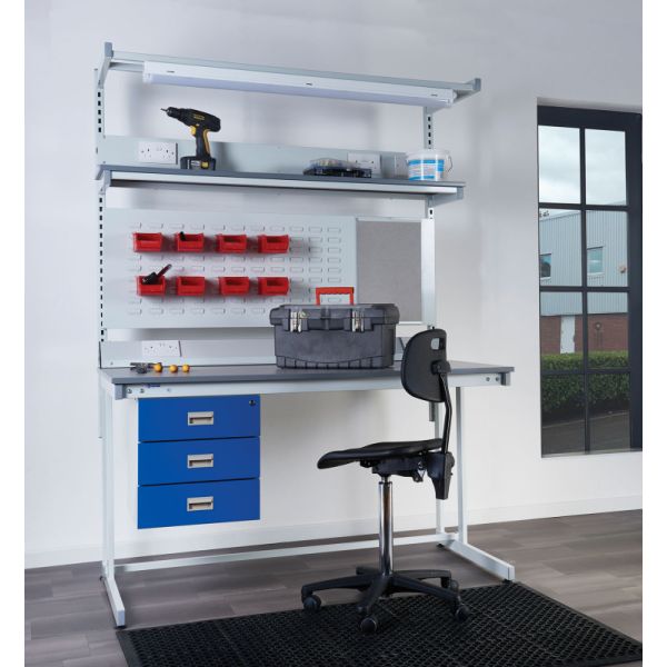 Express Cantilever Workbench With MFC Worktop
