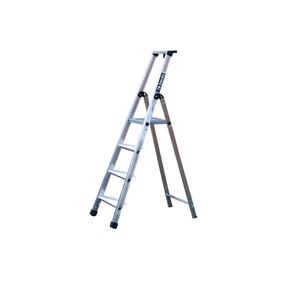 Maxi Platform Step Ladders With Wide Steps