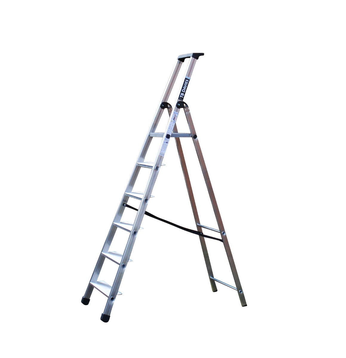 Maxi Platform Step Ladders With Wide Steps