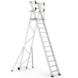 Climb It EN131 Folding Steps With Enclosed Platform