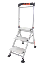 Little Giant Jumbo Safety Steps With Folding Handrail