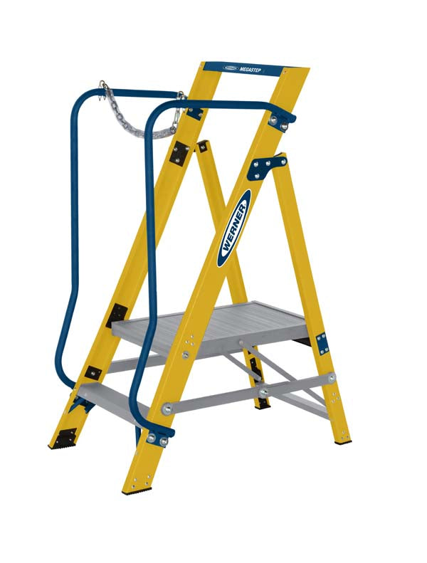 Werner Megastep Large Platform GRP Steps