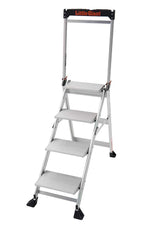 Little Giant Jumbo Safety Steps With Folding Handrail
