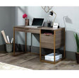 Retro Style Lux Desk In Diamond Art Finish