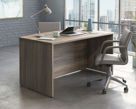 Hudson Elm Effect Bow Front Desk
