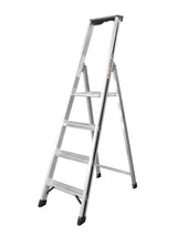 Hymer Aluminium Step Ladder With Tool Tray
