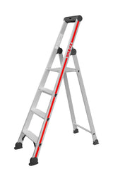 Hymer Anodised Platform Step Ladder With Tool Tray
