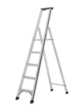 Hymer Aluminium Step Ladder With Tool Tray