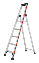Hymer Anodised Platform Step Ladder With Tool Tray