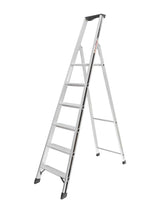 Hymer Aluminium Step Ladder With Tool Tray
