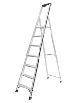 Hymer Aluminium Step Ladder With Tool Tray