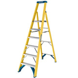 Werner Fibreglass Platform Stepladder