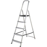 Werner High Handrail Aluminium Platform Step Ladder