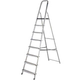 Werner High Handrail Aluminium Platform Step Ladder