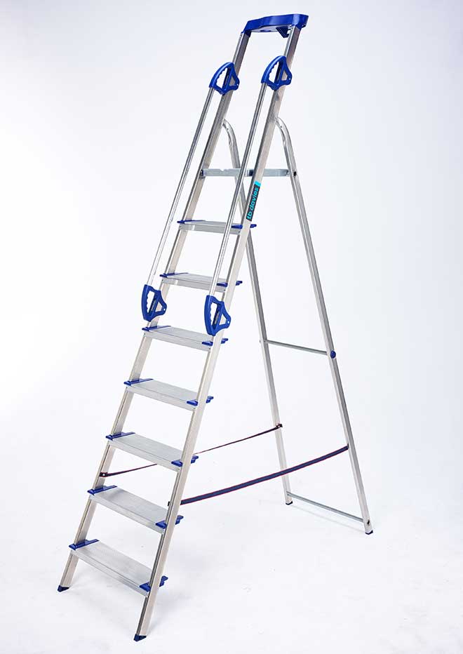 Premier XL Aluminium Trade Platform Step Ladder