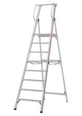 Hymer Wide Platform Step Ladder With Double Handrails