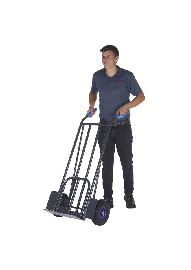 Apollo UK Folding Toe Sack Truck With Punctureproof Wheels