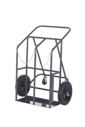 Apollo UK Double Cylinder Trolley With Large Rubber Wheels