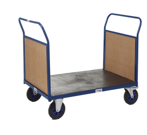 Apollo UK Double End Timber Platform Truck