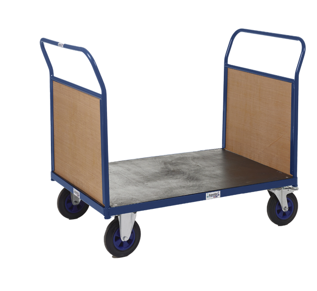 Apollo UK Double End Timber Platform Truck