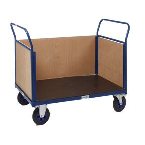 Apollo UK Double End & Side Timber Platform Truck