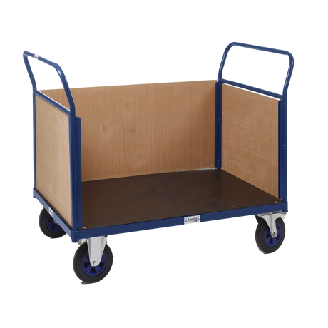 Apollo UK Double End & Side Timber Platform Truck