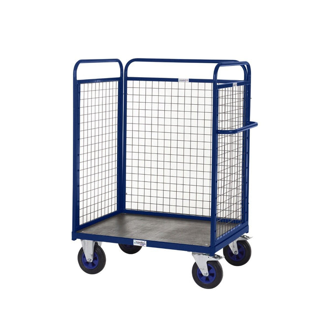 Apollo UK Industrial Distribution Trolley With Sides & Back