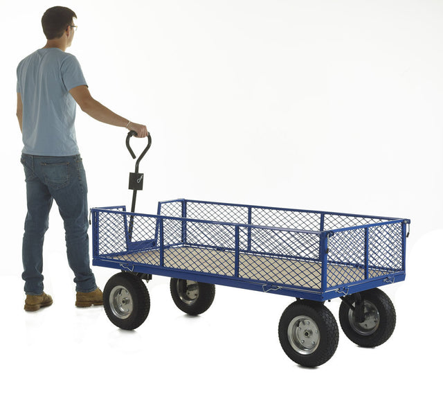 Apollo UK Industrial General Truck With Sides Ends & REACH Compliant Wheels