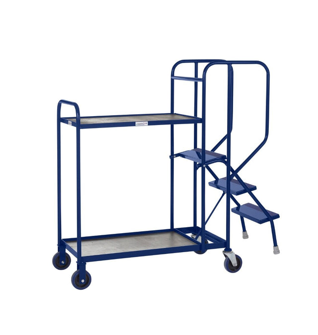 Apollo UK Steel Picking Trolley With Steps - 4 Tread