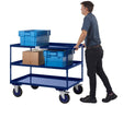 Apollo UK Steel Table Top Shelf Trucks - 3 Shelves