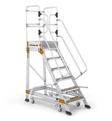 Climb It Mobile Safety Steps With Safety Lock & Enclosed Platform